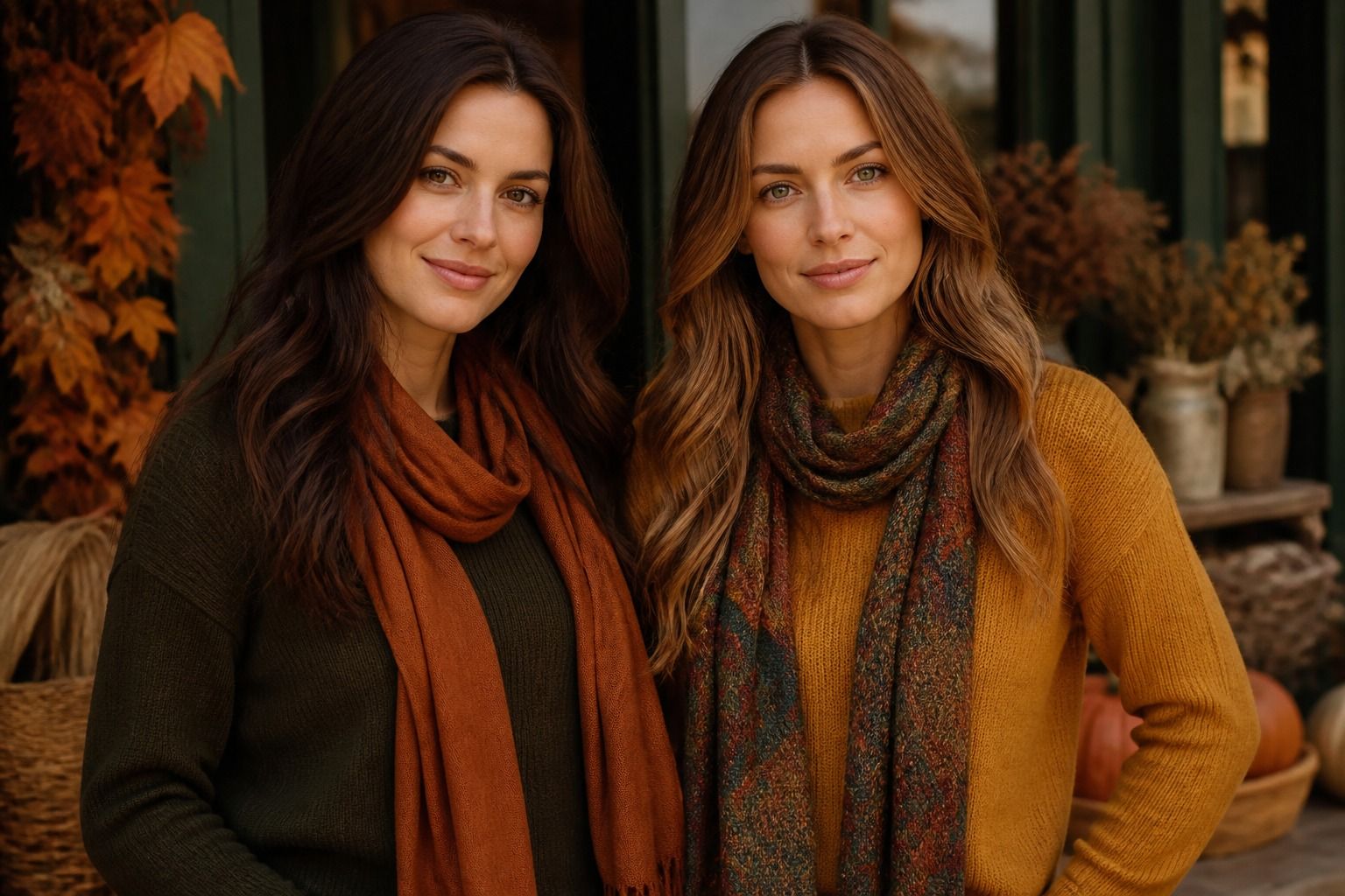 Deep Autumn Color Palette: Warm Depth for Clothes and Hair